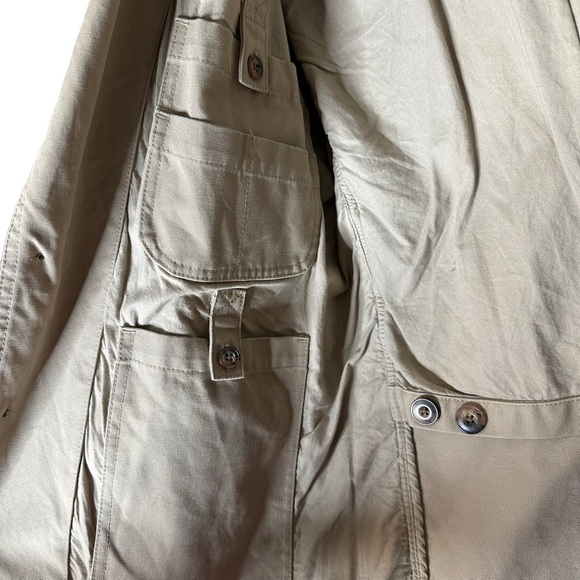 Duluth Trading Co Men's Khaki Fire Hose Presentation Jacket Size Medium - Picture 4 of 7